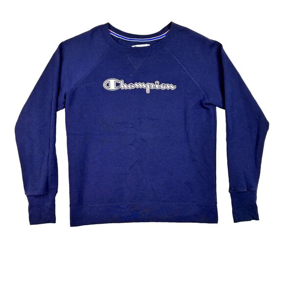 Champion Other - Champion Athleticwear Sweatshirt Mens Small Blue Crew Neck Pullover Spellout